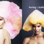 A Bubbly Editorial In Used Magazine