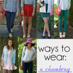 Ways To Wear: A Chambray Shirt