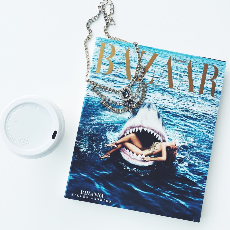 Harper's Bazaar shark cover