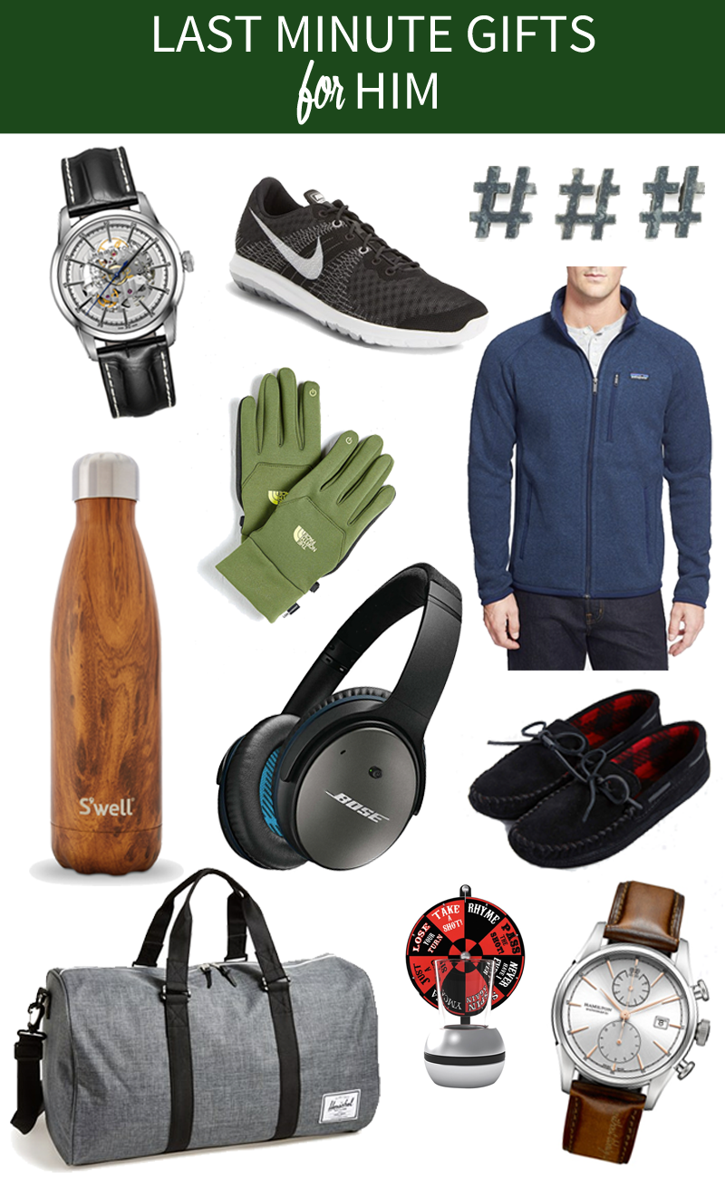 Gift Guide: Last Minute Gifts for Men - Style Tab