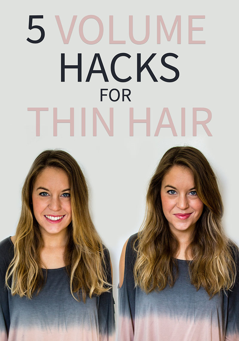 5 Volume Hacks for Thin Hair