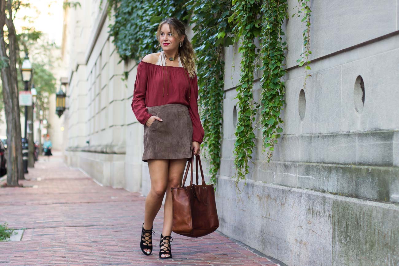 Fall trend: Off the shoulder